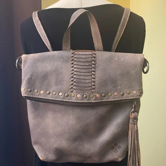 Patricia Nash Luzille Distressed Leather Convertible Backpack Shoulder Crossbody Patricia Nash | Bags | Patricia Nash Distressed Luzille  main image 4